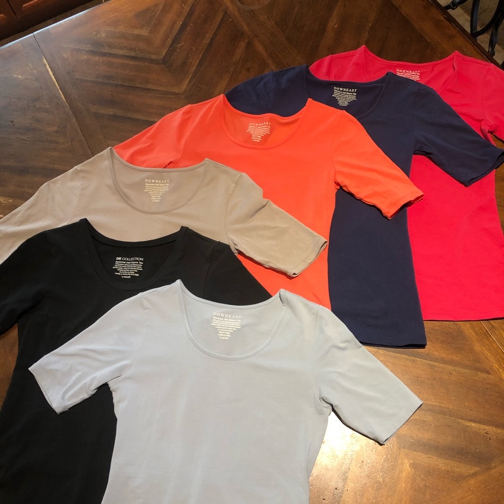 Downeast Signature Half Sleeve Tee